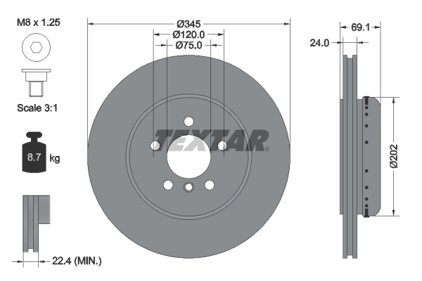 Brake Disc (92253903)