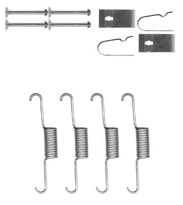 Accessory Kit, parking brake shoes (97038700)