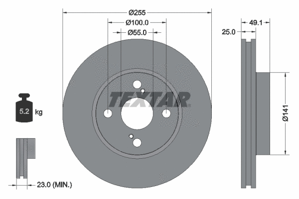 Brake Disc (92125903)