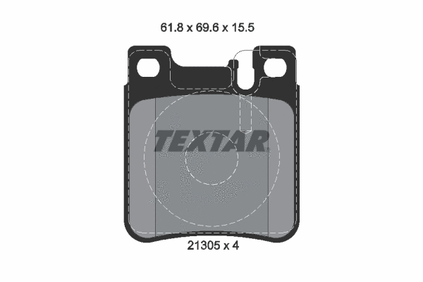Brake Pad Set, disc brake (2130581)