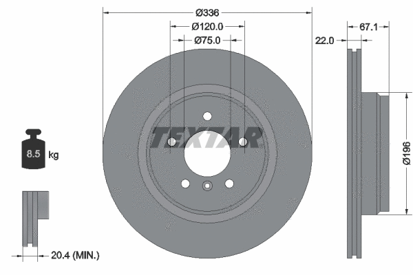 Brake Disc (92137900)