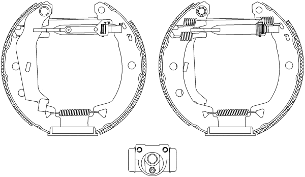 Brake Shoe Set (84037904)