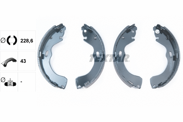 Brake Shoe Set (91060600)