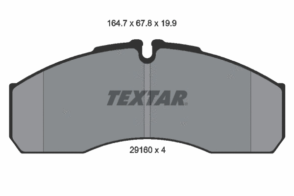 Brake Pad Set, disc brake (2916002)