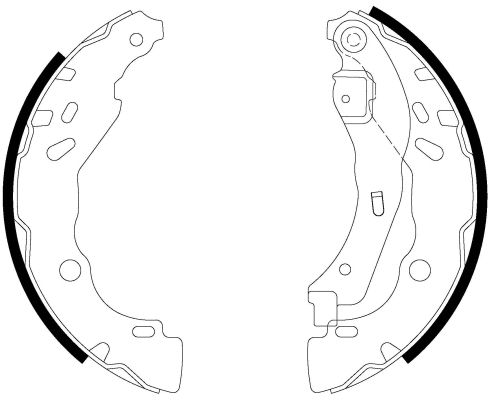 Brake Shoe Set (91060200)