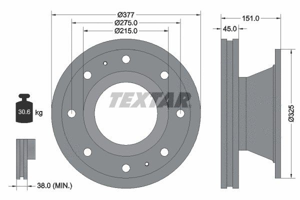 Brake Disc (93127500)
