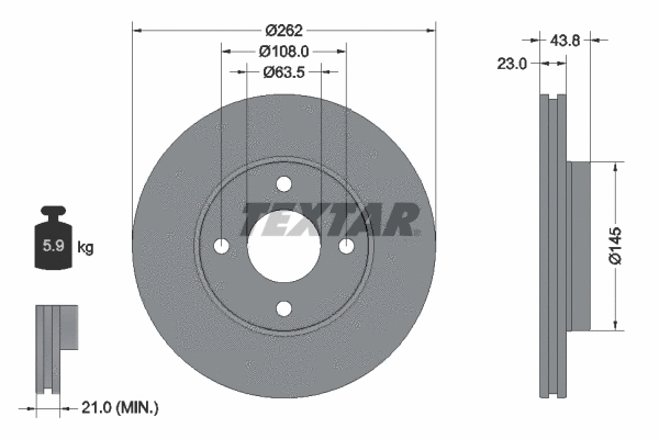 Brake Disc (92292703)