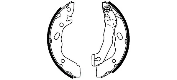 Brake Shoe Set (91051600)