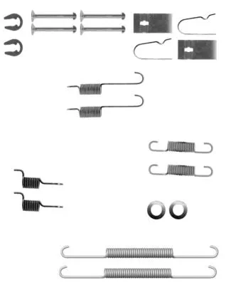 Accessory Kit, brake shoes (97033600)