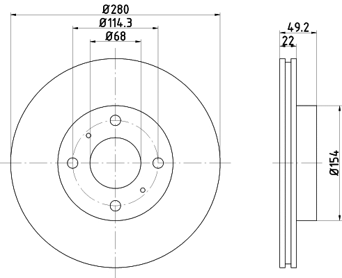 Brake Disc (92094900)
