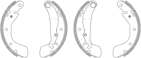 Brake Shoe Set (83044802)