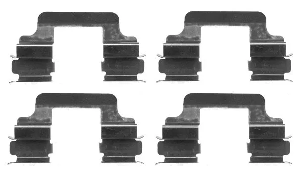 Accessory Kit, disc brake pad (82054900)