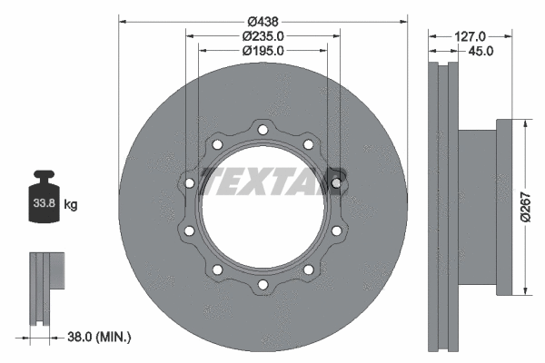 Brake Disc (93105500)