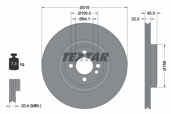 Brake Disc (92255003)