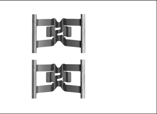 Accessory Kit, disc brake pad (82515900)