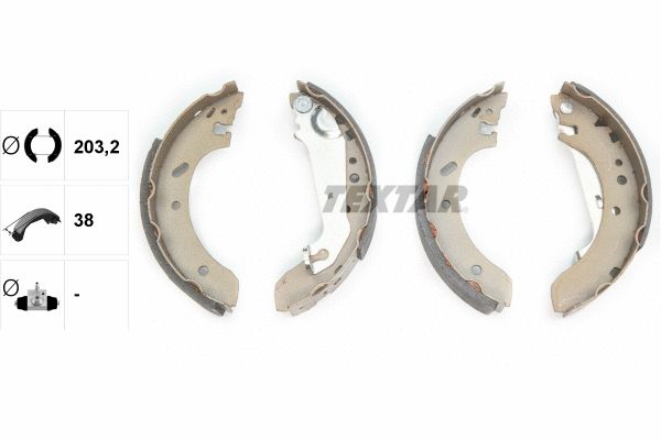 Brake Shoe Set (91048900)