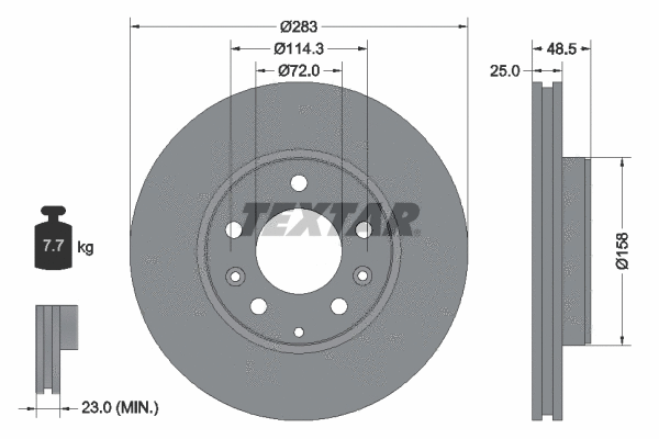 Brake Disc (92125503)