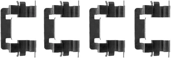 Accessory Kit, disc brake pad (82061200)