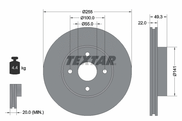 Brake Disc (92226300)