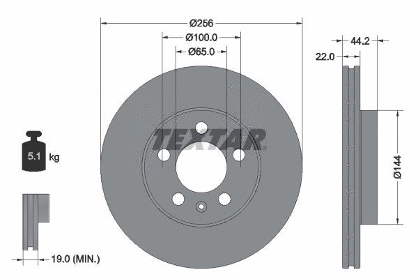 Brake Disc (92303803)