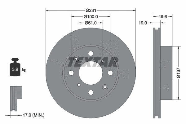 Brake Disc (92046700)