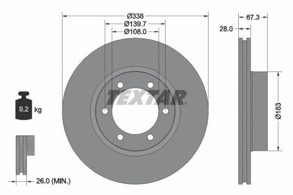 Brake Disc (92137303)