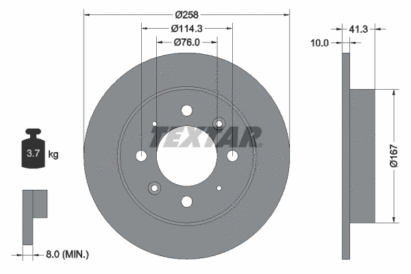 Brake Disc (92134300)