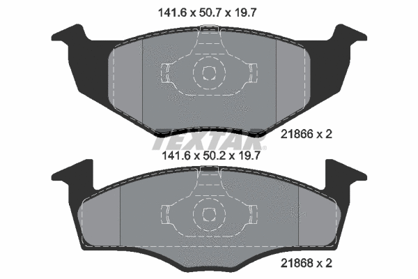 Brake Pad Set, disc brake (2186603)