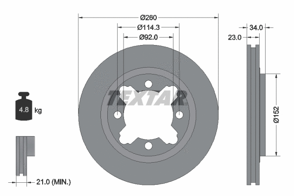 Brake Disc (92081500)