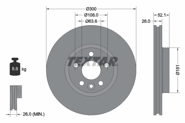 Brake Disc (92159200)
