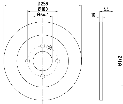 Brake Disc (92107600)