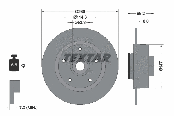 Brake Disc (92195900)