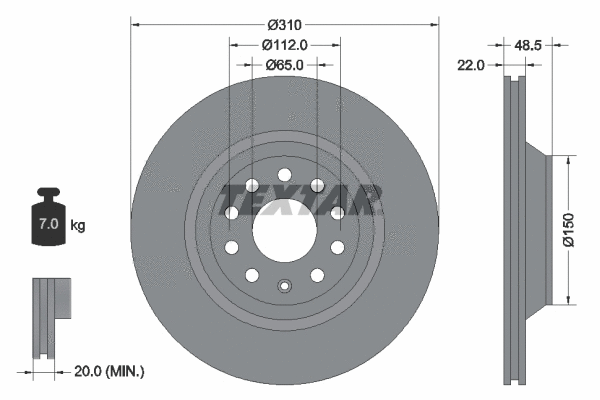 Brake Disc (92140703)