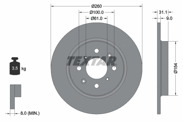 Brake Disc (92234203)