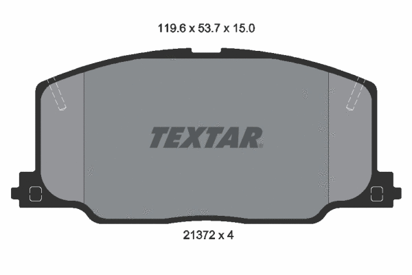 Brake Pad Set, disc brake (2137201)