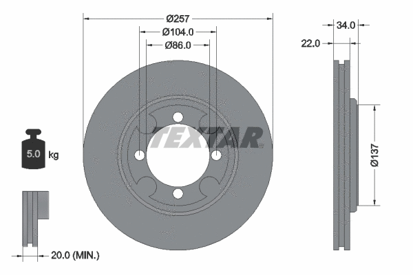 Brake Disc (92062700)