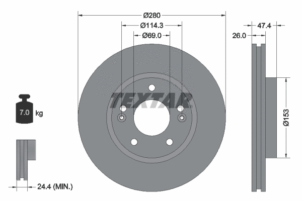 Brake Disc (92271403)