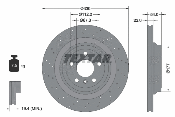 Brake Disc (92254505)