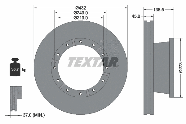 Brake Disc (93142900)