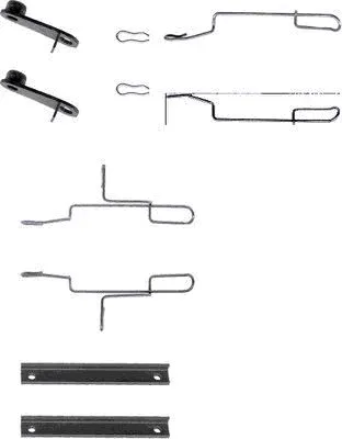 Accessory Kit, disc brake pad (82030400)