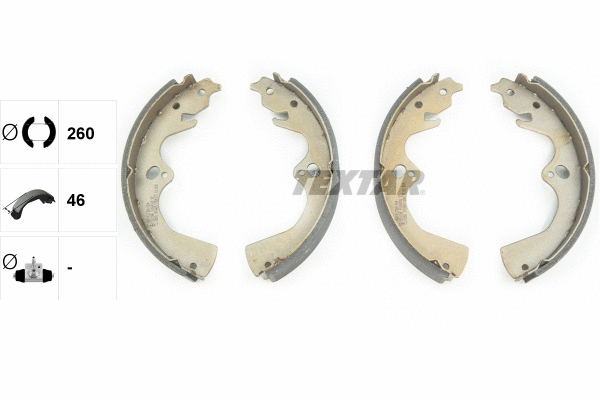 Brake Shoe Set (91064100)