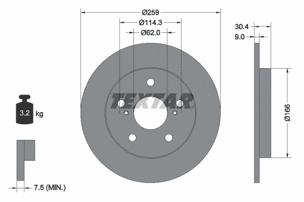 Brake Disc (92164100)