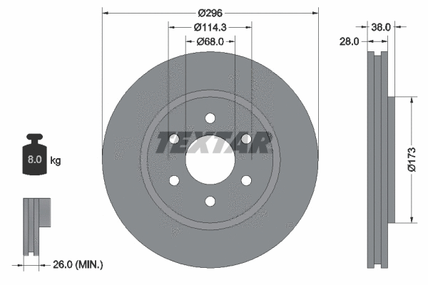 Brake Disc (92199603)