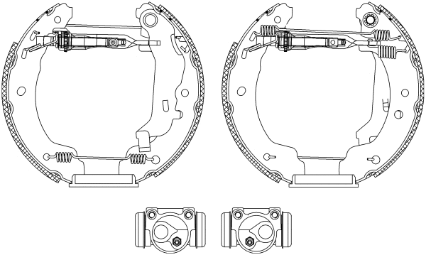 Brake Shoe Set (84045700)