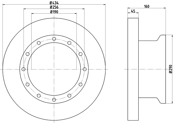 Brake Disc (93105100)