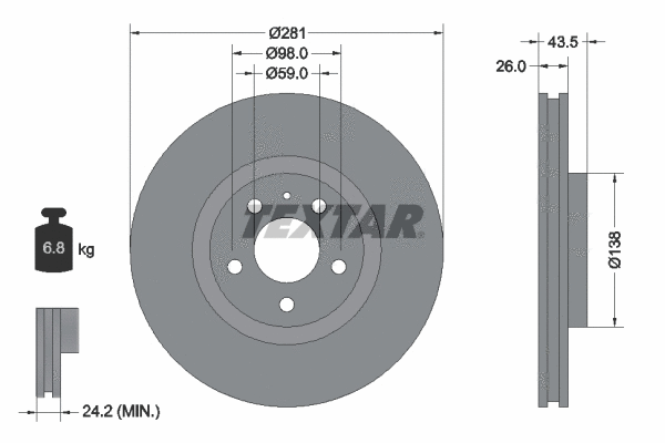 Brake Disc (92061000)