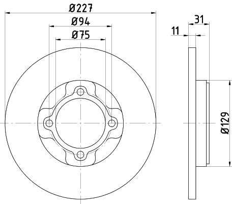Brake Disc (92028200)