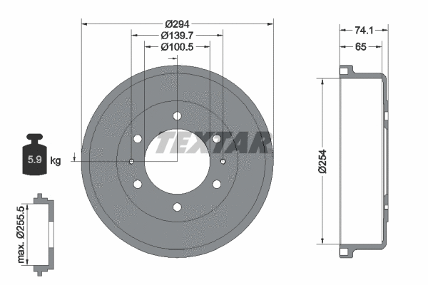 Brake Drum (94022100)