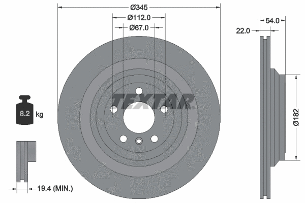 Brake Disc (92284003)