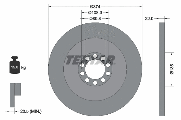 Brake Disc (93015500)